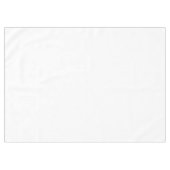 60"x84"ホワイトテーブルクロスのデザイン テーブルクロス (正面(横))