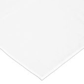 60"x84"ホワイトテーブルクロスのデザイン テーブルクロス (アングル)