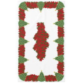 60" X 104"クリスマスのテーブルクロス テーブルクロス (正面)