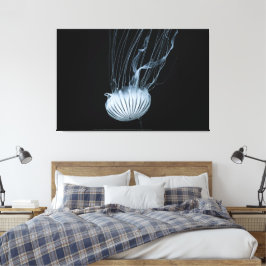 60" x 40"のキャンバスにプリントしたクラゲのラッピングキャンバスアート キャンバスプリント