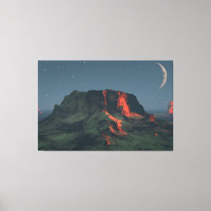 60" x 40" キャンバスアート「デザート モニュメント」イメージ付き キャンバスプリント