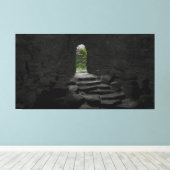 60" x 40" Canvas Art w' "Gateway to 2024"イメージ キャンバスプリント (インサイチュ (ウッドフロア))