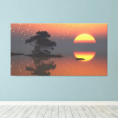 60" x 40" Canvas Art with "Dayspring" image キャンバスプリント (インサイチュ (ウッドフロア))