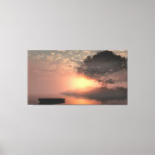 60" x 40" Canvas Art with "Misty Island" image キャンバスプリント (正面)