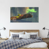 60" x 40" Canvas Art with "Rebirth (Green)" image キャンバスプリント (インサイチュ (寝室))