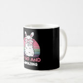 60 Year Old Bday Llamazing 60th Birthday Llama コーヒーマグカップ (正面右)