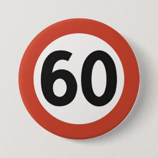 60 years old button 缶バッジ