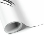 60lbラッピング紙ボホバッファロートライバルパテ ラッピングペーパー (ロールコーナー)