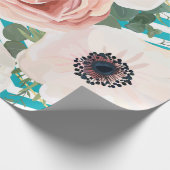 60lbラッピング紙転が幾何バラ ラッピングペーパー (角)