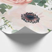 60lb包装紙ロール幾何学的な庭は上がりました ラッピングペーパー (角)