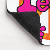 60sスタイルの平和 マウスパッド (コーナー)