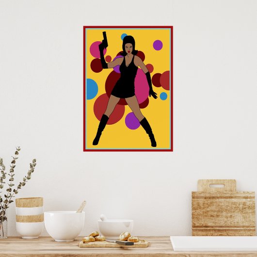 60sスパイガール ポスター (キッチン)