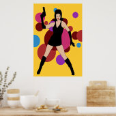 60sスパイガール ポスター (キッチン)