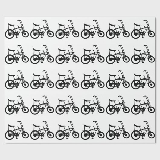 60'sバイクラシッククバイクルシュウィンスティングレイバイク ラッピングペーパー (シーム)