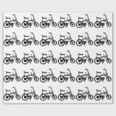 60'sバイクラシッククバイクルシュウィンスティングレイバイク ラッピングペーパー (フラット)