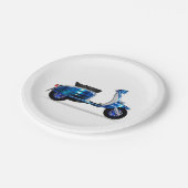 60sモータースクーター ペーパープレート (アングル)