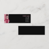 60sレトロのひよこ スキニー名刺 (正面/裏面)