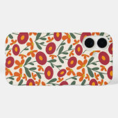 60sレトロサマーホワイト Case-Mate iPhoneケース (裏面 (横))
