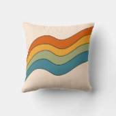 60s 70sレトロストライプ クッション (裏面)