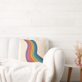 60s 70sレトロストライプ クッション