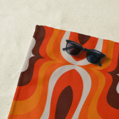 60s 70sレトロ型モダンビーチタオル ビーチタオル (インサイチュ)