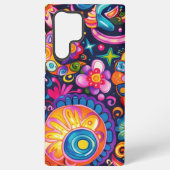 60s 70s Hippy Hippie Psychedelic Samsung Galaxyケース (裏面)