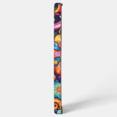 60s 70s Hippy Hippie Psychedelic Samsung Galaxyケース (左側面)