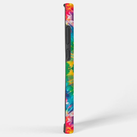 60s 70s Hippy Hippie Tie Dye Pattern Samsung Galaxyケース (右側面)