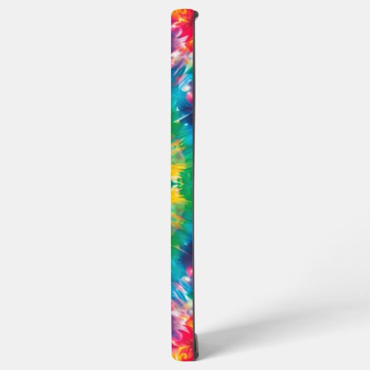 60s 70s Hippy Hippie Tie Dye Pattern Samsung Galaxyケース (左側面)