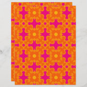 60s 70s retro mod paper print (正面/裏面)