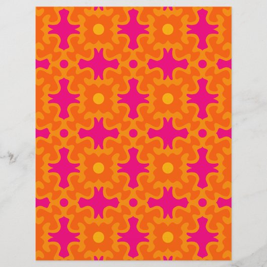 60s 70s retro mod paper print (正面)