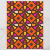 60s 70s retro mod paper print (正面)