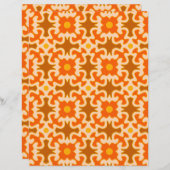 60s 70s retro mod paper print (正面/裏面)