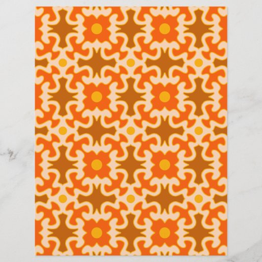 60s 70s retro mod paper print (正面)