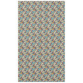 60s 70s Vibeレトロ旋回抽象芸術Pat#1 ID1069 テーブルクロス (正面)