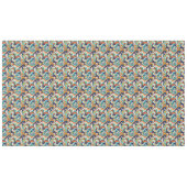 60s 70s Vibeレトロ旋回抽象芸術Pat#1 ID1069 テーブルクロス (正面(横))