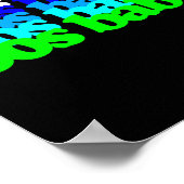 60s Baby 1960s Birthday Born Sixties Boomers Gen X ポスター (角)