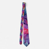 60s Hippie Tie Dye Retro Necktie ネクタイ (裏面)