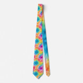 60s Hippie Tie Dye Retro Necktie ネクタイ (正面)