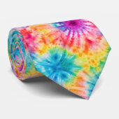 60s Hippie Tie Dye Retro Necktie ネクタイ (ロール)