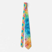 60s Hippie Tie Dye Retro Necktie ネクタイ (裏面)