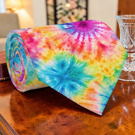 60s Hippie Tie Dye Retro Necktie ネクタイ