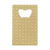 60s Paper Pattern クレジットカード栓抜き (裏面)