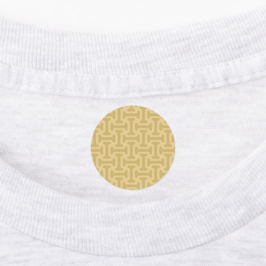 60s Paper Pattern ラベル (貼付)