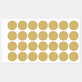 60s Paper Pattern ラベル