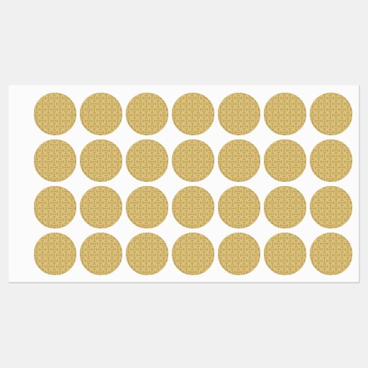 60s Paper Pattern ラベル (シート)