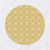 60s Paper Pattern ラベル (デザイン2)