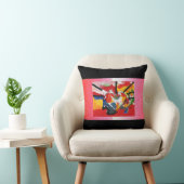 60s Peter Maxアートスタイルハート枕 クッション (椅子)