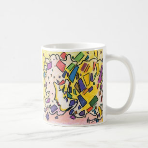 60s Peter Maxカラフル水色のConfit Profile コーヒーマグカップ