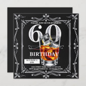 60thウイスキー男らしタンブラーDIY シーズンカード (正面/裏面)